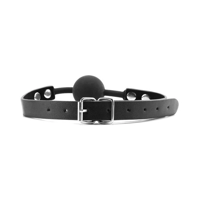 Ouch Silicone Ball Gag Black O/s - Build & Quality