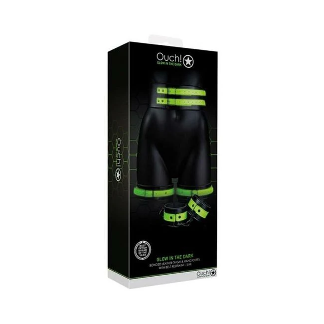 Ouch Thigh Cuffs Belt Handcuff Gitd - Build & Quality
