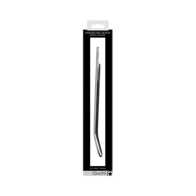 Ouch! Urethral Sounding - Metal Dilator - Curved - Specifications