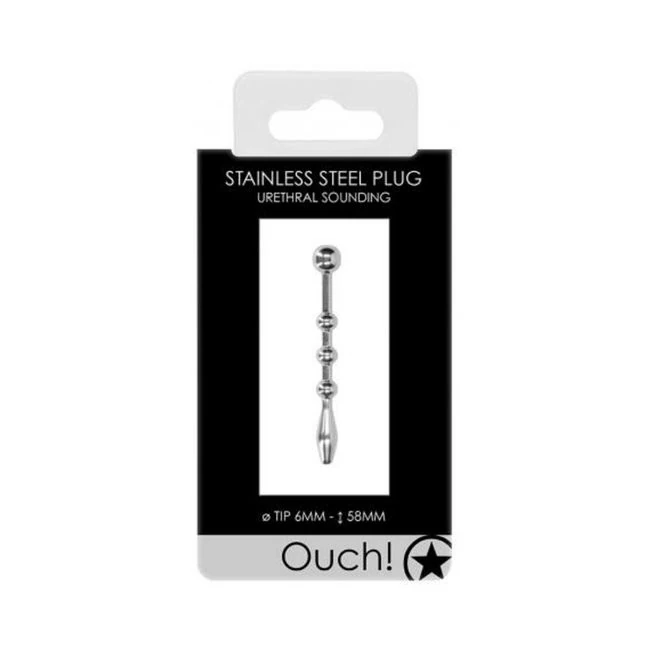 Ouch! Urethral Sounding - Metal Plug - Overview