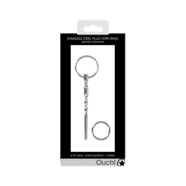 Ouch! Urethral Sounding - Metal Plug With Ring - What Makes It Stand Out