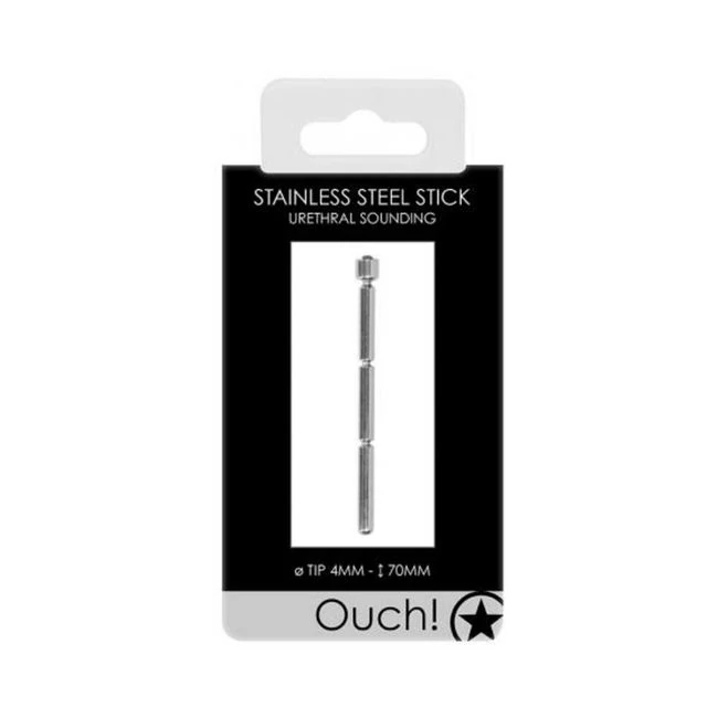 Ouch! Urethral Sounding - Metal Stick - Tiered - Overview