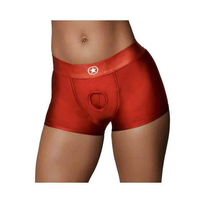 Ouch! Vibrating Strap-on Boxer - Shape & Texture