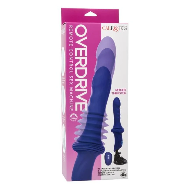 Overdrive Sex Machine Ridged Thruster - Vibration Modes and Thrusting Action