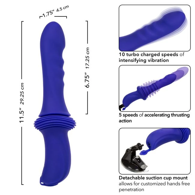 Overdrive Sex Machine Ridged Thruster - Power & Performance