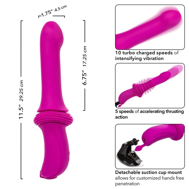 Overdrive Smooth Thruster - Vibration Modes & Thrusting Action