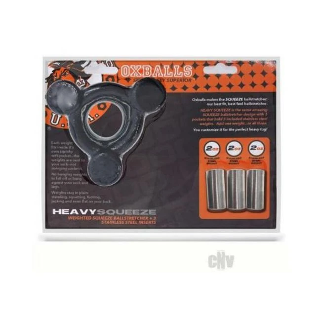 Oxballs Heavy Squeeze Weighted Squeeze Ballstretcher With 3 Stainless Steel Weights - Build & Quality