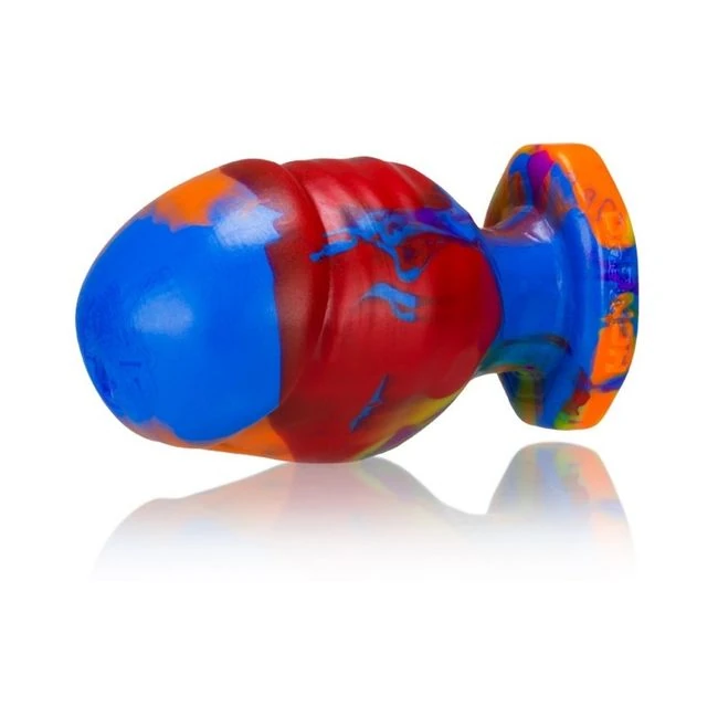 Oxballs Honcho-2, Buttplug, Medium, Rainbow - Material & Safety