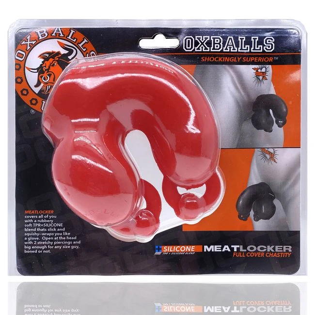 Oxballs Meatlocker Chastity Hot Pink Ice - Overview