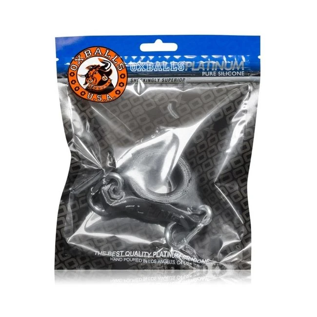 Oxballs Slung, Ballstretcher with 3 Carabiners, Black - Build & Quality
