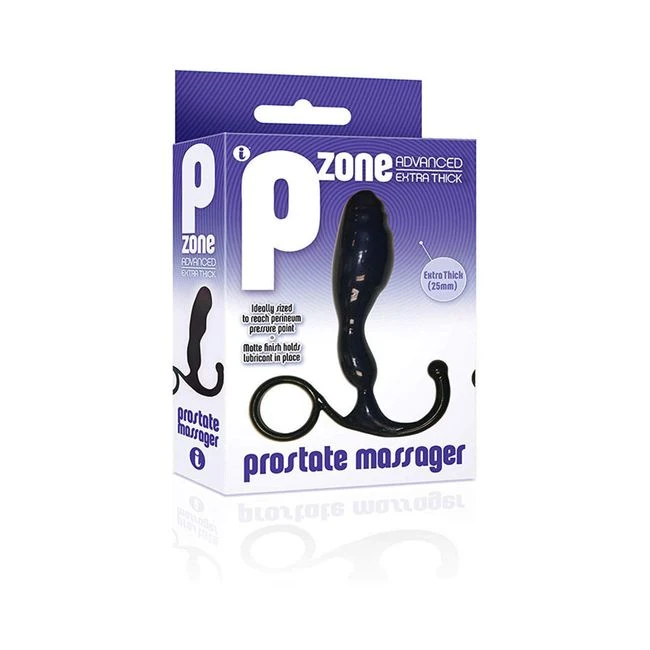 P-zone Advanced Thick Prostate Massager Black - How It Feels