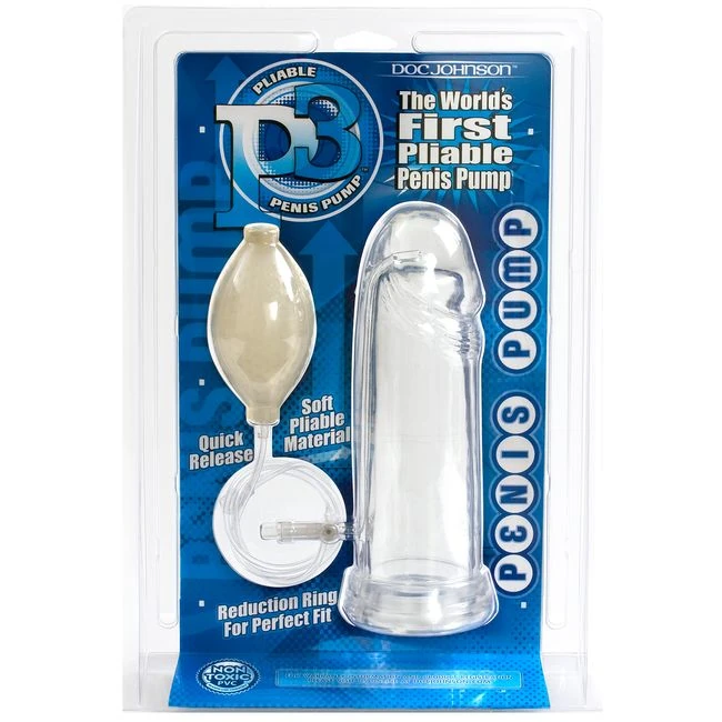 P3 Pliable Pump Clear - Internal Channel and Suction