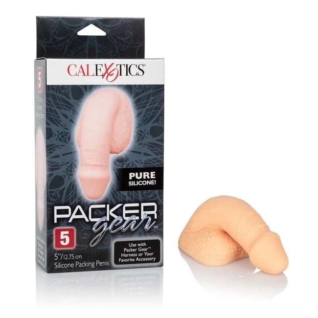 Packer Gear Silicone Penis - Material Feel & Safety