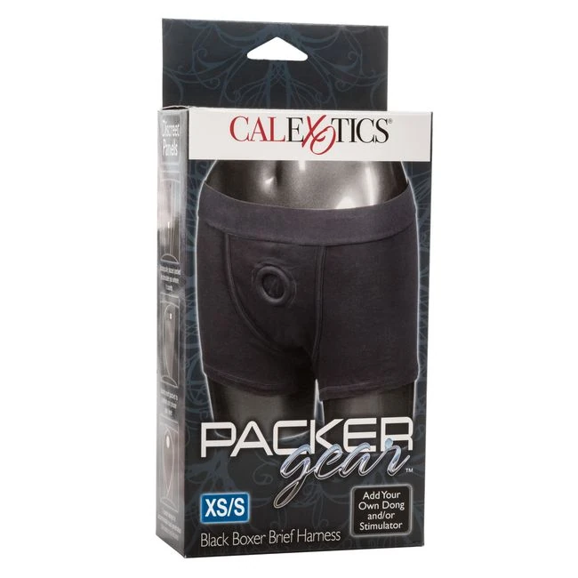 Packer Gear Black Boxer Harness Xs/s - Shape & Texture