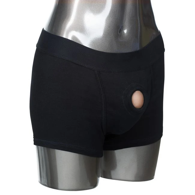 Packer Gear Black Boxer Harness Xs/s - Size & Fit