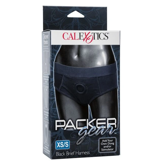 Packer Gear Black Brief Harness Xs/s - Overview