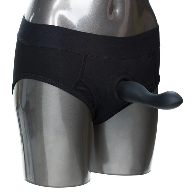 Packer Gear Black Brief Harness Xs/s - Additional Features