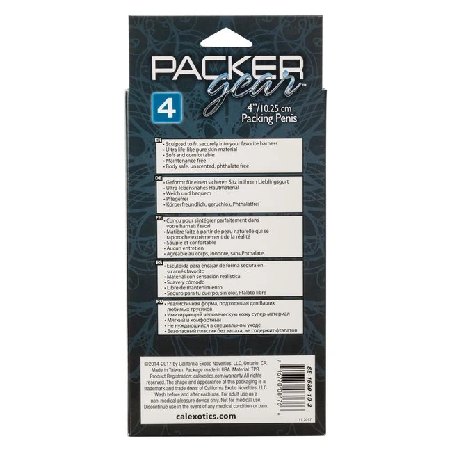 Packer Gear Brown Packing Penis - Size & Fit