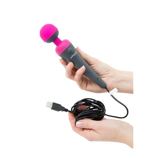 Palm Power Plug & Play Fuchsia Massager - Experience the Power of the Palm Power Plug & Play Fuchsia Massager