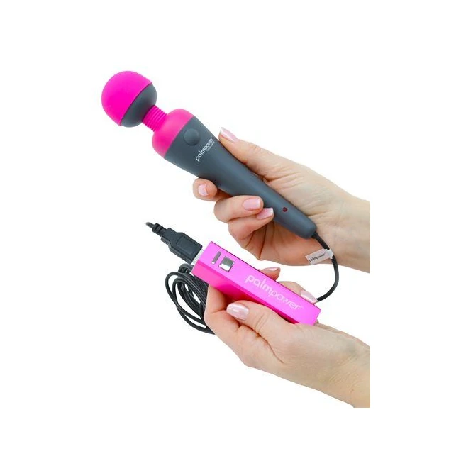 Palm Power Plug & Play Fuchsia Massager - How It Feels