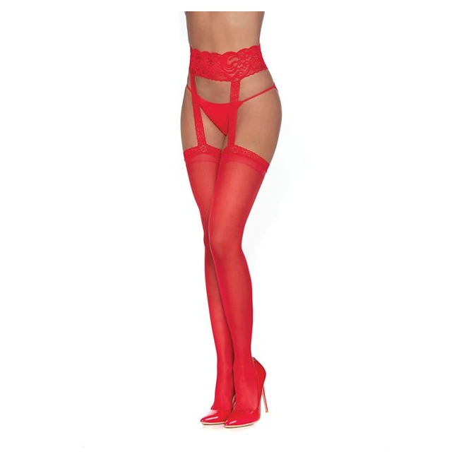 Pantyhose W/ Garters - Fabric & Feel