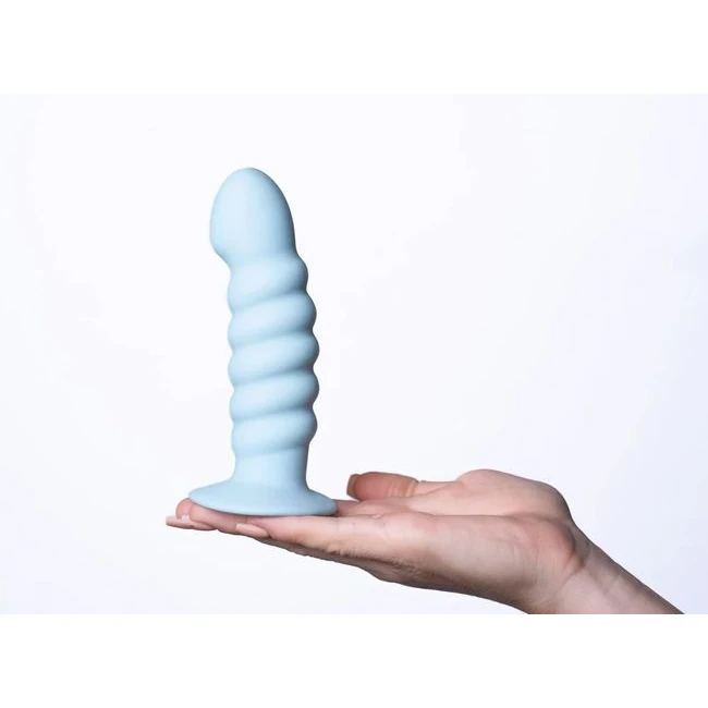 Paris 6 Silicone Dong Pastel Blue " - Size & Compatibility