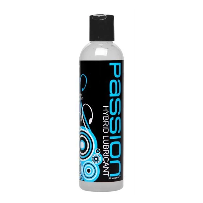 Passion Hybrid Water and Silicone Blend Lubricant 8oz - Formula & Feel