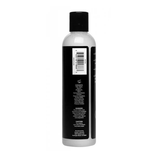 Passion Hybrid Water and Silicone Blend Lubricant 8oz - Ingredients