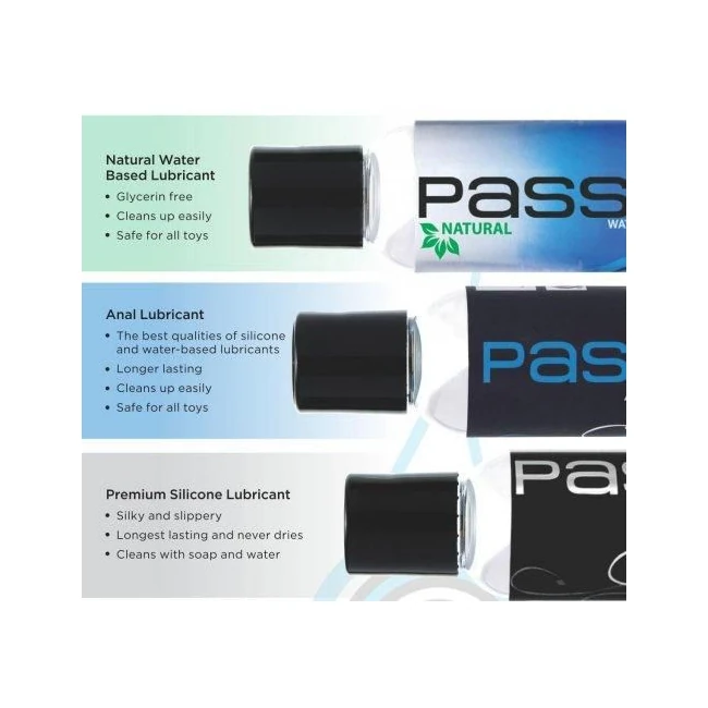 Passion Lubricant 3 Piece Sampler Set - Passion Lubricant 3 Piece Sampler Set
