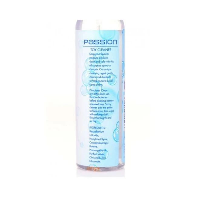 Passion Toy Cleaner 8oz - Key Details
