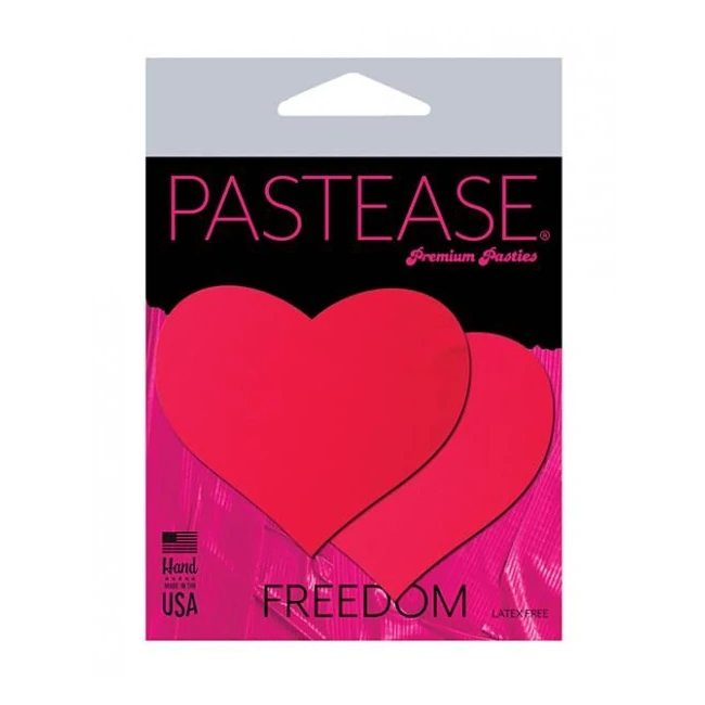 Pastease Basic Heart Black Light Reactive - Fabric & Feel