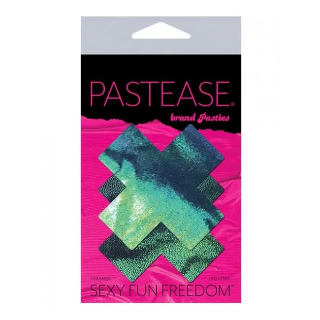 Pastease Black Opal Liquid Plus X Pasties O/s - Fabric & Feel