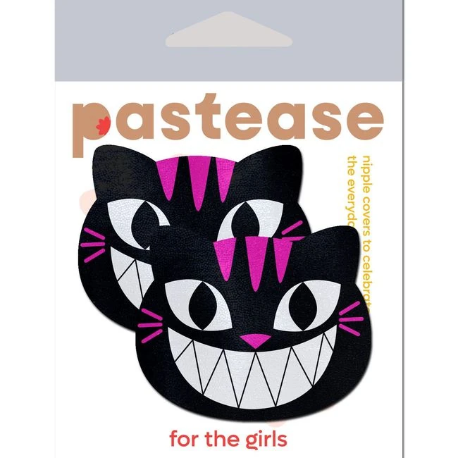Pastease Black & Pink Cheshire Kitty Cat - Fabric & Feel