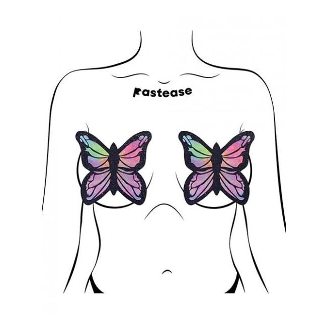 Pastease Butterfly Rainbow Twinkle Fuller Coverage - Fit & Sizing