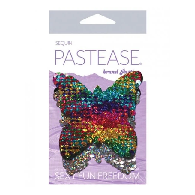 Pastease Color Changing Flip Sequins Butterfly Rainbow O/s - Overview