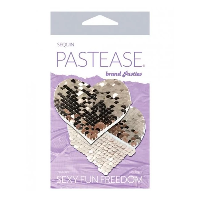Pastease Color Changing Flip Sequins Heart Rose Gold O/s - Fabric & Feel