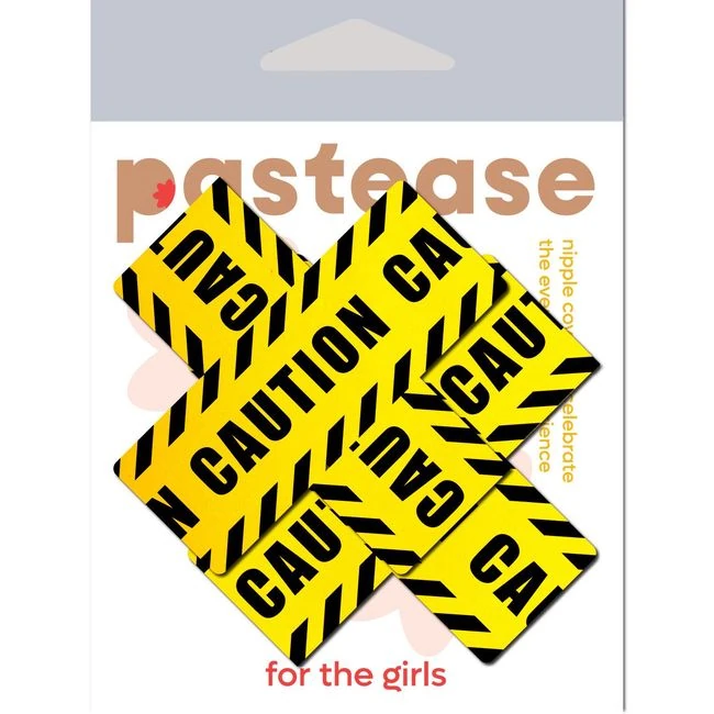 Pastease Crossed Caution Tape - Fabric & Feel