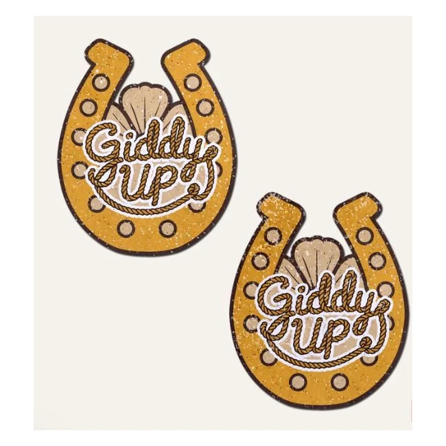Pastease Giddy Up Sparkling Golden Nipple - Key Details