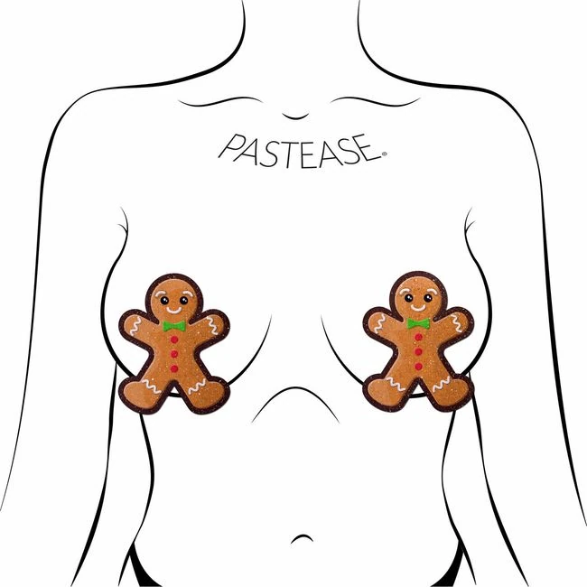 Pastease Gingerbread Man Pasties - Fabric & Feel