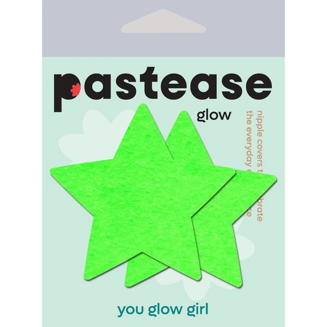 Pastease Glow in the Dark Stars Pasties - Fabric & Feel