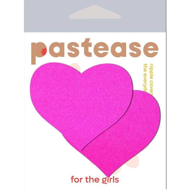 Pastease Heart Neon Pink - Fabric & Feel
