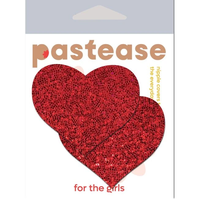 Pastease Heart Red Glitter - Fit & Sizing