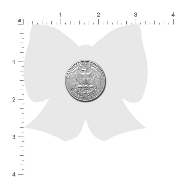 Pastease Holographic - Coverage Across a 1.9-Inch Diameter