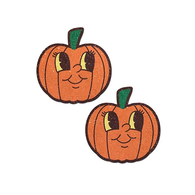 Pastease Jack O Lantern Cutie Pie Face - Fabric & Feel