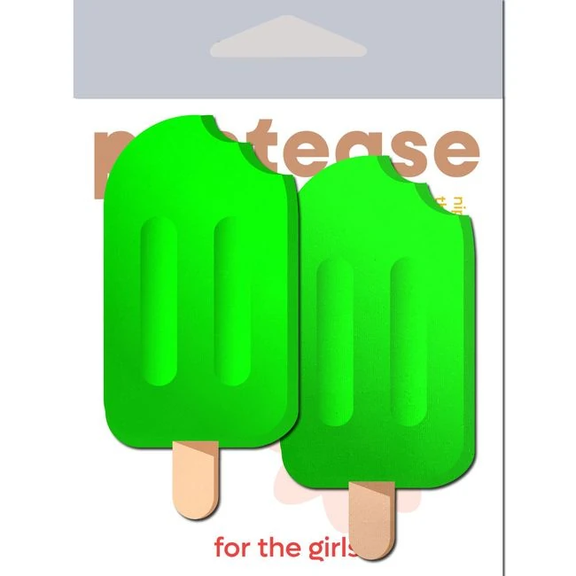 Pastease Lime Green Ice Pop - Pastease Lime Green Ice Pop Pasties
