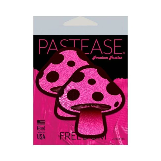 Pastease Mushroom Glow in the Dark Neon Pink - Fabric & Feel