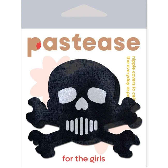 Pastease Skull & Crossbones Black - Additional Features