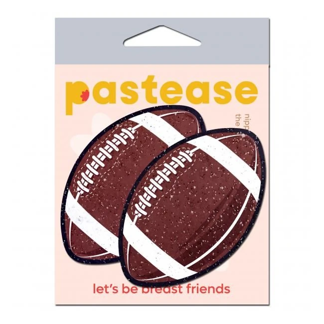 Pastease Sparkly Footballs - Fabric & Feel