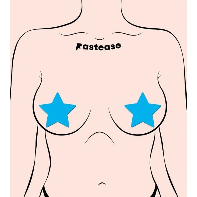 Pastease Star Glow in the Dark Neon - Neon Material and Glow Color