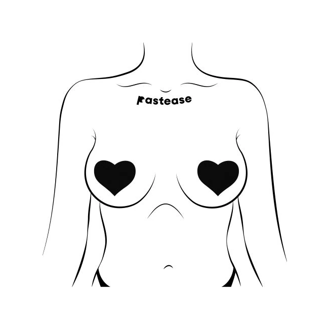 Pastease Sweety Heart Black - Design Details & Styling Options